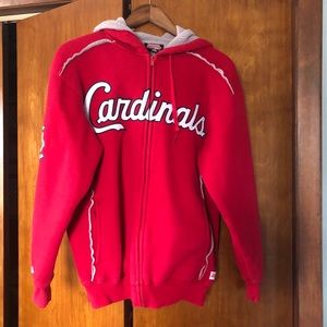 Stitches Cardinals Full Zip Hooded Jacket